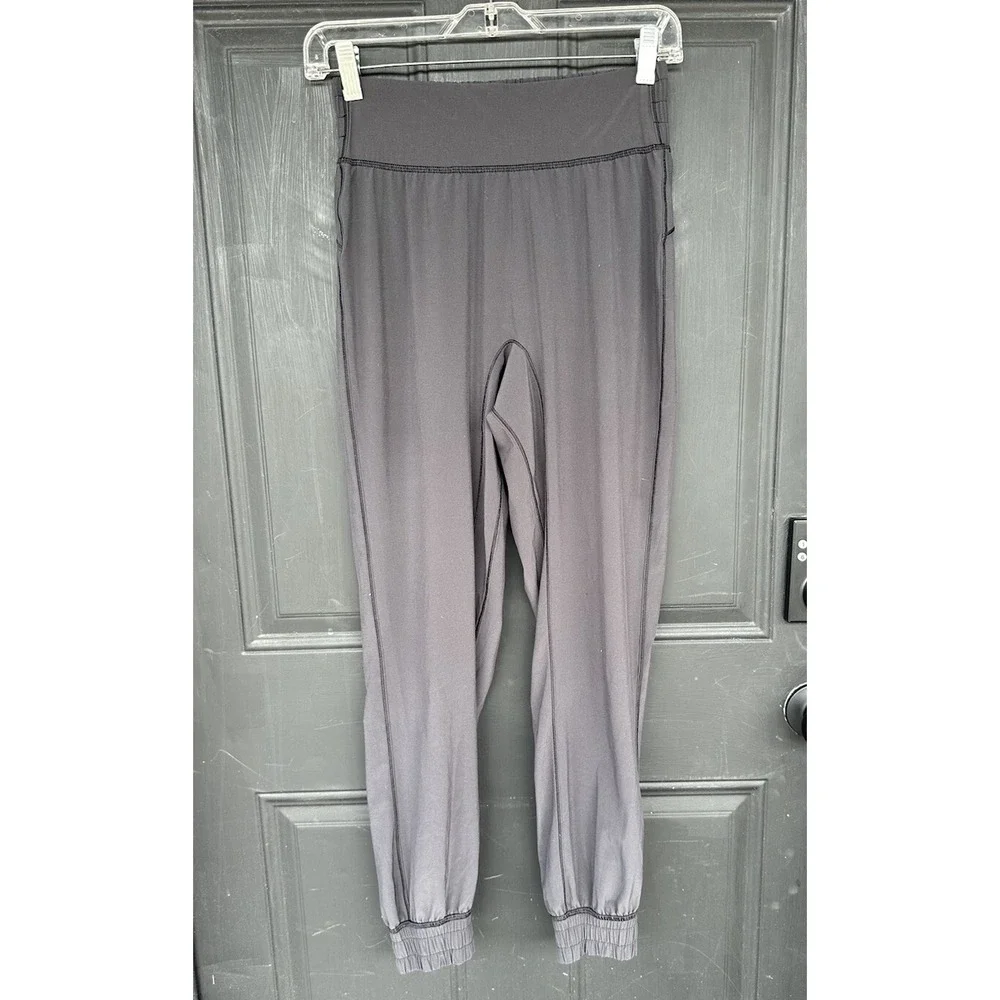 Lululemon Pants Women's Size 4 Charcoal High Rise‎ Sun Setter Jogger #W5BWHS
